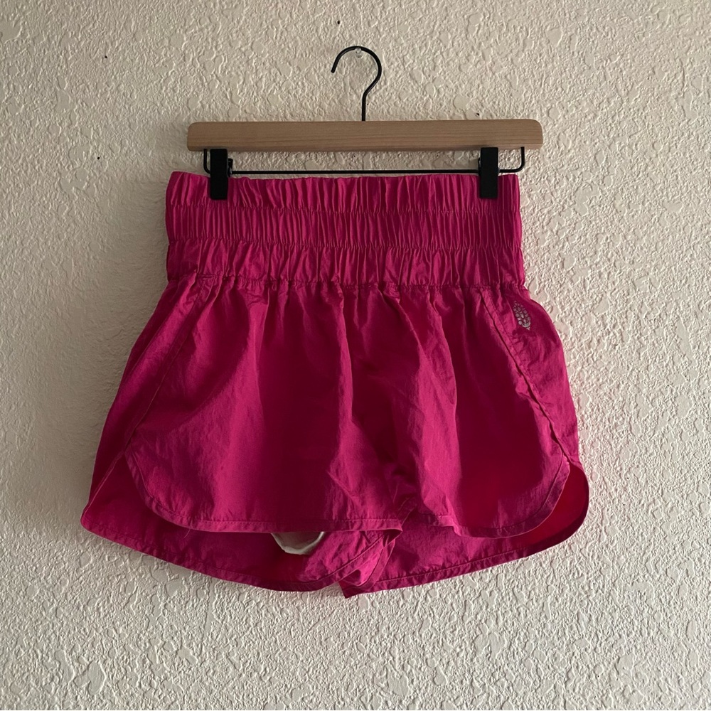 Free People Movement Pink Shorts